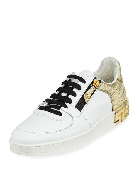 versace black sneaker|versace tribute sneakers.